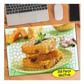93193336 Balkabağı Lezzetli Tatlı Mutfak 240 Parça Puzzle Yapboz
