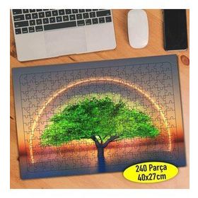 93817728 Ağaçları Sev Doğayı Koru 240 Parça Puzzle Yapboz