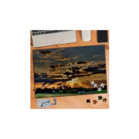 940 Batan Güneş Manzarası 240 Parça Puzzle Yapboz Tablo
