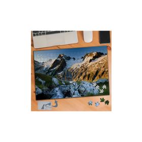 941 Dağlardan Gelen Su Manzarası 240 Parça Puzzle Yapboz Tablo