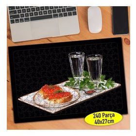 94144454 Kırmızı Havyar Balık Yumurtası 240 Parça Puzzle Yapboz