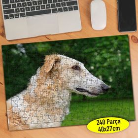 94272237 Rus Borzoy Cinsi Köpek 240 Parça Puzzle Yapboz