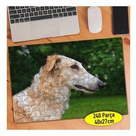 94272237 Rus Borzoy Cinsi Köpek 240 Parça Puzzle Yapboz