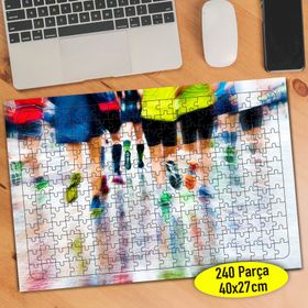 94813069 Maraton Koşucuları Spor 240 Parça Puzzle Yapboz