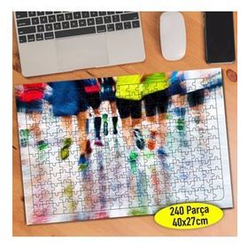 94813069 Maraton Koşucuları Spor 240 Parça Puzzle Yapboz