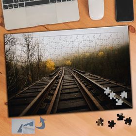 950 Demir Yollu Manzarası 240 Parça Puzzle Yapboz Tablo