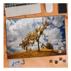955 Son Bahar Manzarası 240 Parça Puzzle Yapboz Tablo