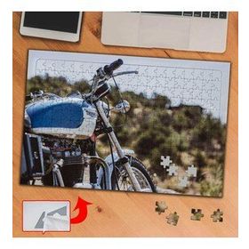 95814 Arazide Motorsiklet Manzara 240 Parça Puzzle Yapboz Tablo
