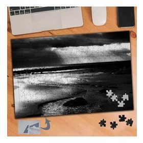 959 Karanlık Deniz Manzarası 240 Parça Puzzle Yapboz Tablo
