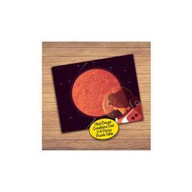 960346 Gezegen Ve Astronot 24 Parça Çocuklara Özel Yapboz Tablo