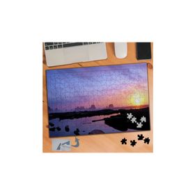 963 Doğan Güneş Ve deniz Manzarası 240 Parça Puzzle Yapboz Tablo