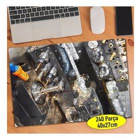 96396196 CNC Elmas Kesim Takım Tezgahı 240 Parça Puzzle Yapboz