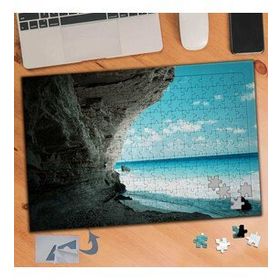 964 mavi deniz Manzarası 240 Parça Puzzle Yapboz Tablo