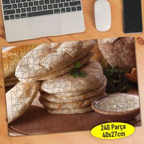 96426098 Fırın Ekmek Pastahane Yiyecek 240 Parça Puzzle Yapboz
