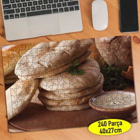 96426098 Fırın Ekmek Pastahane Yiyecek 240 Parça Puzzle Yapboz