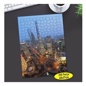 96644151 Yüksek Şehir Manzarası 240 Parça Puzzle Yapboz