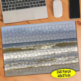 96716466 Dalgalı Deniz Manzarası 240 Parça Puzzle Yapboz