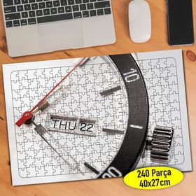96802150 Analog Saat Zaman Birimi 240 Parça Puzzle Yapboz