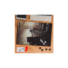 970990 Bisiklet Park Yeri Şehir 240 Parça Puzzle Yapboz Tablo