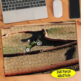 97268061 Oyuncak Araba Ralli Yarışı 240 Parça Puzzle Yapboz