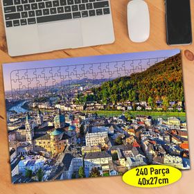 97317233 Ukrayna Şehir Manzarası 240 Parça Puzzle Yapboz