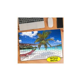 97449977 Mavi Deniz ve Gökyüzü Manzarası 240 Parça Puzzle Yapboz