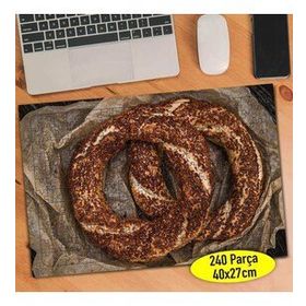 97673969 Gevrek Susamlı Simit Yiyecek 240 Parça Puzzle Yapboz