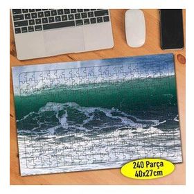 97677482 Köpüklü Deniz Manzara Doğa 240 Parça Puzzle Yapboz