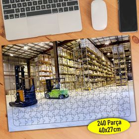 98143817 Üretici Fabrikanın Depo Alanı 240 Parça Puzzle Yapboz