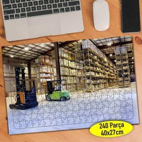 98143817 Üretici Fabrikanın Depo Alanı 240 Parça Puzzle Yapboz