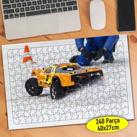 98161586 Oyuncak Araba Ralli Yarışı 240 Parça Puzzle Yapboz