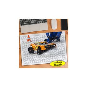 98161586 Oyuncak Araba Ralli Yarışı 240 Parça Puzzle Yapboz