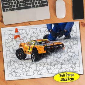 98161586 Oyuncak Araba Ralli Yarışı 240 Parça Puzzle Yapboz