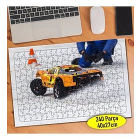 98161586 Oyuncak Araba Ralli Yarışı 240 Parça Puzzle Yapboz