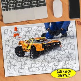 98161586 Oyuncak Araba Ralli Yarışı 240 Parça Puzzle Yapboz