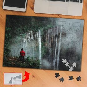 982 Şelaleler Endonezya 240 Parça Puzzle Yapboz Tablo