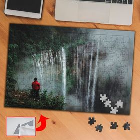 982 Şelaleler Endonezya 240 Parça Puzzle Yapboz Tablo