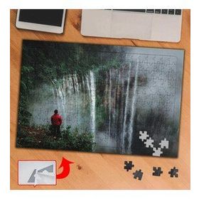 982 Şelaleler Endonezya 240 Parça Puzzle Yapboz Tablo
