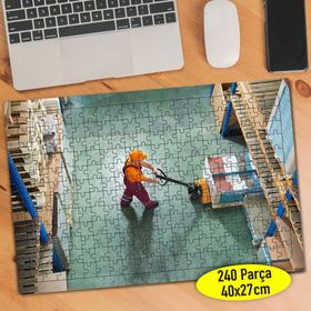 98430122 Üretici Fabrikanın Depo Alanı 240 Parça Puzzle Yapboz