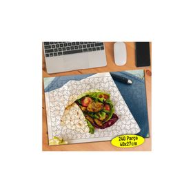98567039 Dürüm Wrap Restaurant 240 Parça Puzzle Yapboz