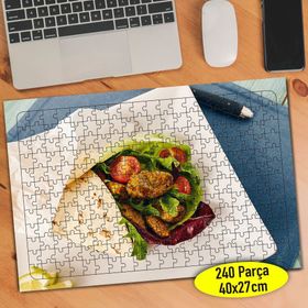98567039 Dürüm Wrap Restaurant 240 Parça Puzzle Yapboz