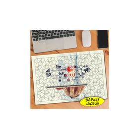 98721902 Sosyal Ağ Teknoloji Uzmanlığı 240 Parça Puzzle Yapboz
