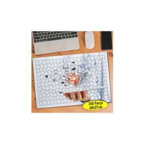 98722245 Sosyal Ağ Teknoloji Uzmanlığı 240 Parça Puzzle Yapboz