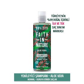 %99 Doğal İçerikli Yenileyici Şampuan Normal& Kuruya Dönük Saçlar İçin Aloe Vera