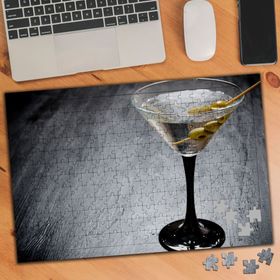 99303822 Zeytinli Martini Kokteyl 240 Parça Puzzle Yapboz