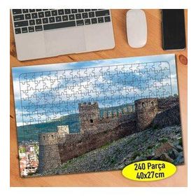 99775 Gürcistan Rabati Kalesi Manzarası 240 Parça Puzzle Yapboz