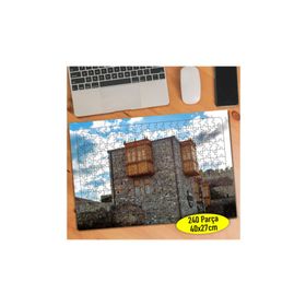 99782 Gürcistan Rabati Kalesi Manzarası 240 Parça Puzzle Yapboz