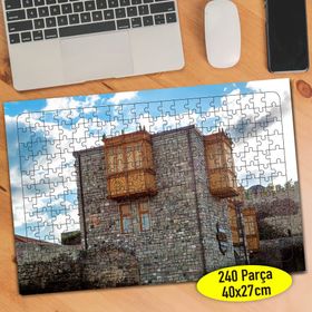 99782 Gürcistan Rabati Kalesi Manzarası 240 Parça Puzzle Yapboz