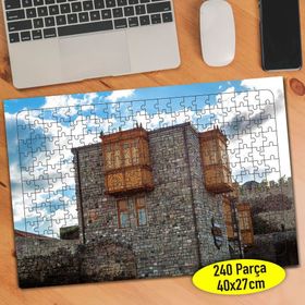 99782 Gürcistan Rabati Kalesi Manzarası 240 Parça Puzzle Yapboz
