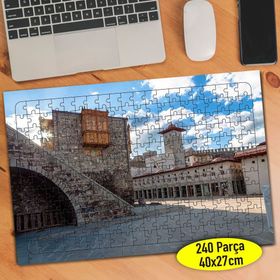 99784 Gürcistan Rabati Kalesi Manzarası 240 Parça Puzzle Yapboz